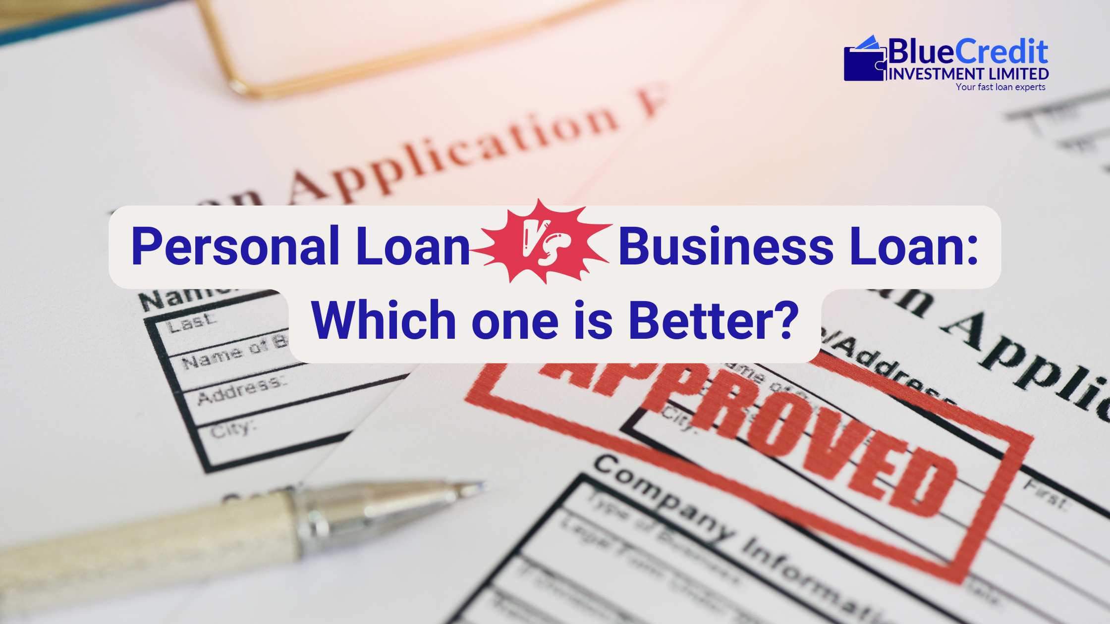 personal loan vs business loan