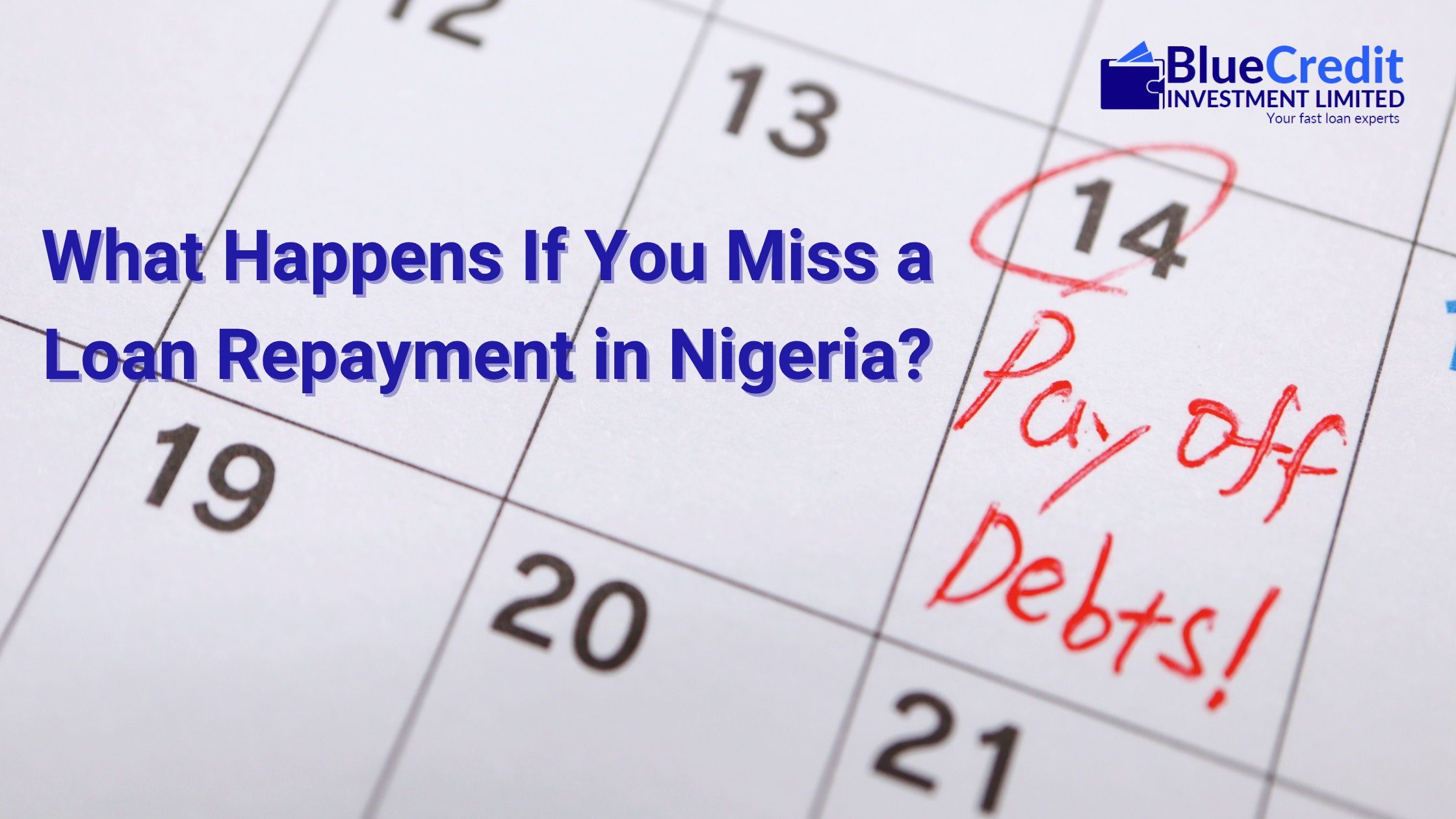 What Happens If You Miss a Loan Repayment in Nigeria?